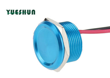 Metal Normally Open Push Button Switch 25mm Mounting Panel Easy Installation