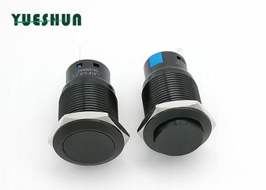 Aluminum Lighted Push Button Momentary Latching Durable For Longstanding Press
