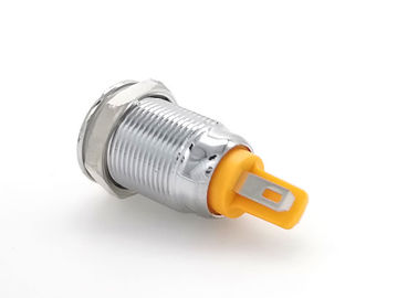 কার মোটরসাইকেল বোটের জন্য মেটাল প্যানেল মাউন্ট LED ইন্ডিকেটর লাইট 12mm